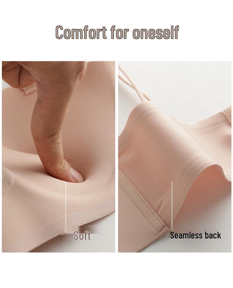 Hot Selling Strapless Push-Up Bra for Small Bust - Wire-Free, Lift & Shape, Anti-Slip, Beautiful Back Design