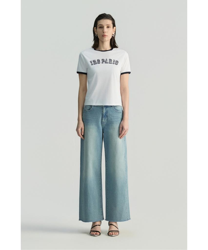 IROWOMEN Iro Symbol Logo Ringer T-Shirt Iltam26788Ivx
