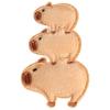 5Pcs Kapibala Capybara Embroidered Patches Applique Clothing Patch Decoration
