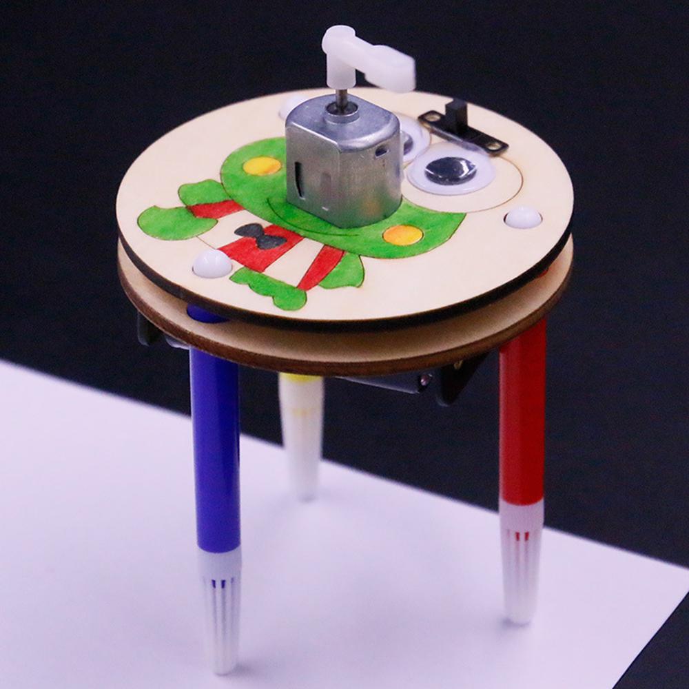 

Доска для рисования Творческий DIY Обучающий Doodle Робот Маленькие изобретения Игрушка Дети Научный эксперимент Образовательные игрушки