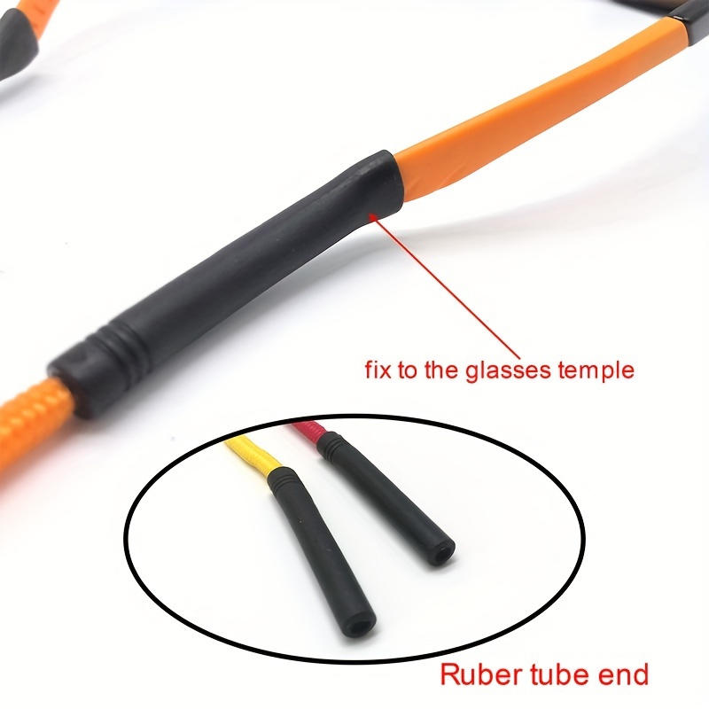 Adjustable Floating Glasses Strap Anti-Slip Glasse Retainer for Swimming Diving Water Sports Sunglasses Holder Lanyard Accessory