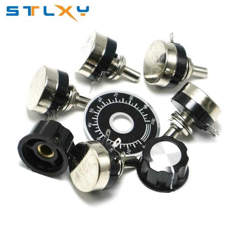 RV24YN20S potentiometer speed control switch 101 102 B103 104 105 201 202 203 204 5K 10K 100K 500K 200K 100 ohm rotary switch