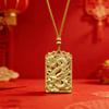 Dragon Pendant, Alloy Necklace, Gift, Hollow Necklace, Pendant Pendant, Metal Accessories, Decorative Feeling