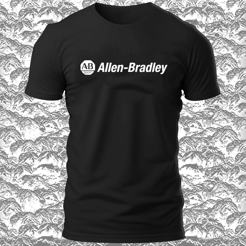 Allen-Bradley Logo Men s T-Shirt Funny Size S-5XL Made in USA Unisex T-Shirt L