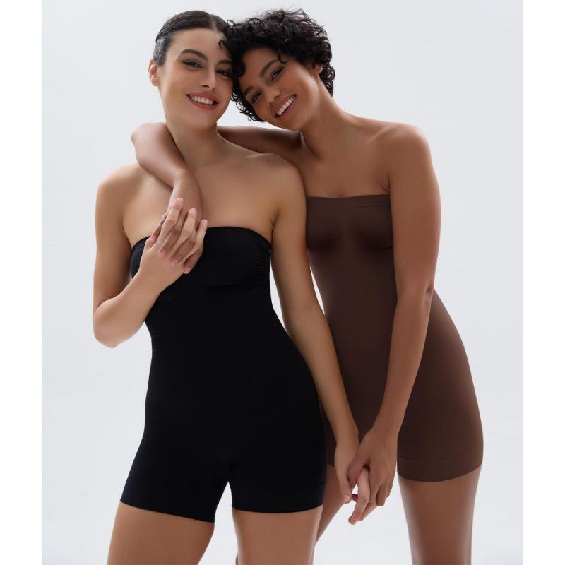 Body Modellante Senza Cuciture Schiena Scoperta Controllo Pancia Sollevamento Glutei Shapewear Bodysuit