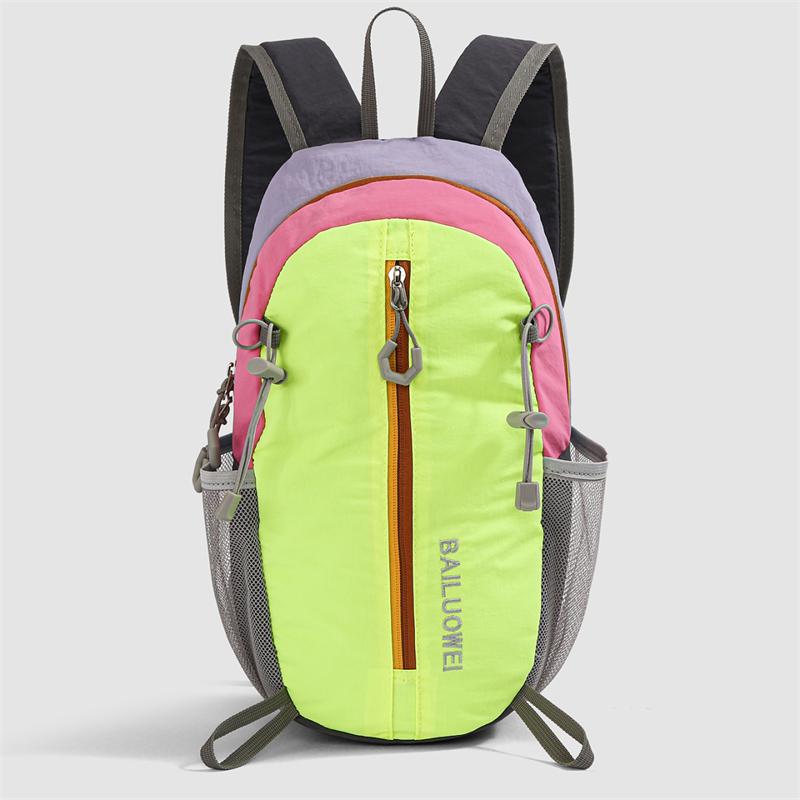 Lightweight Travel Backpack Waterproof Outdoor Unisex Commuter Colorblock Small Backpack