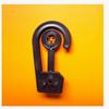 PP Plastic Black Buckle Hook for Displaying Socks and Underwear - Model K-006