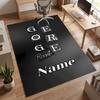 George Russell (5) Covor de birou personalizat cu nume Decor elegant pentru sufragerie, dormitor, bucătărie