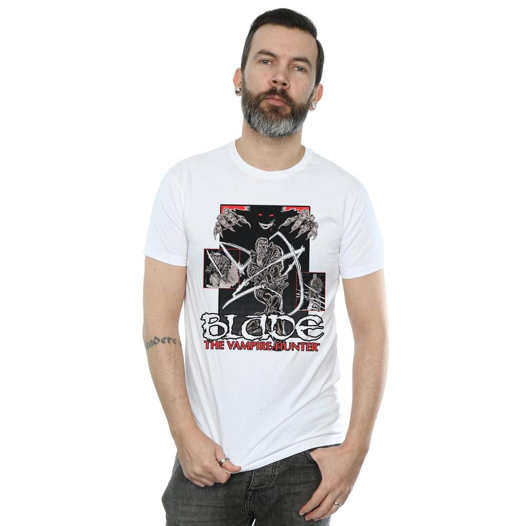 Marvel Mens Blade The Vampire Hunter T-Shirt