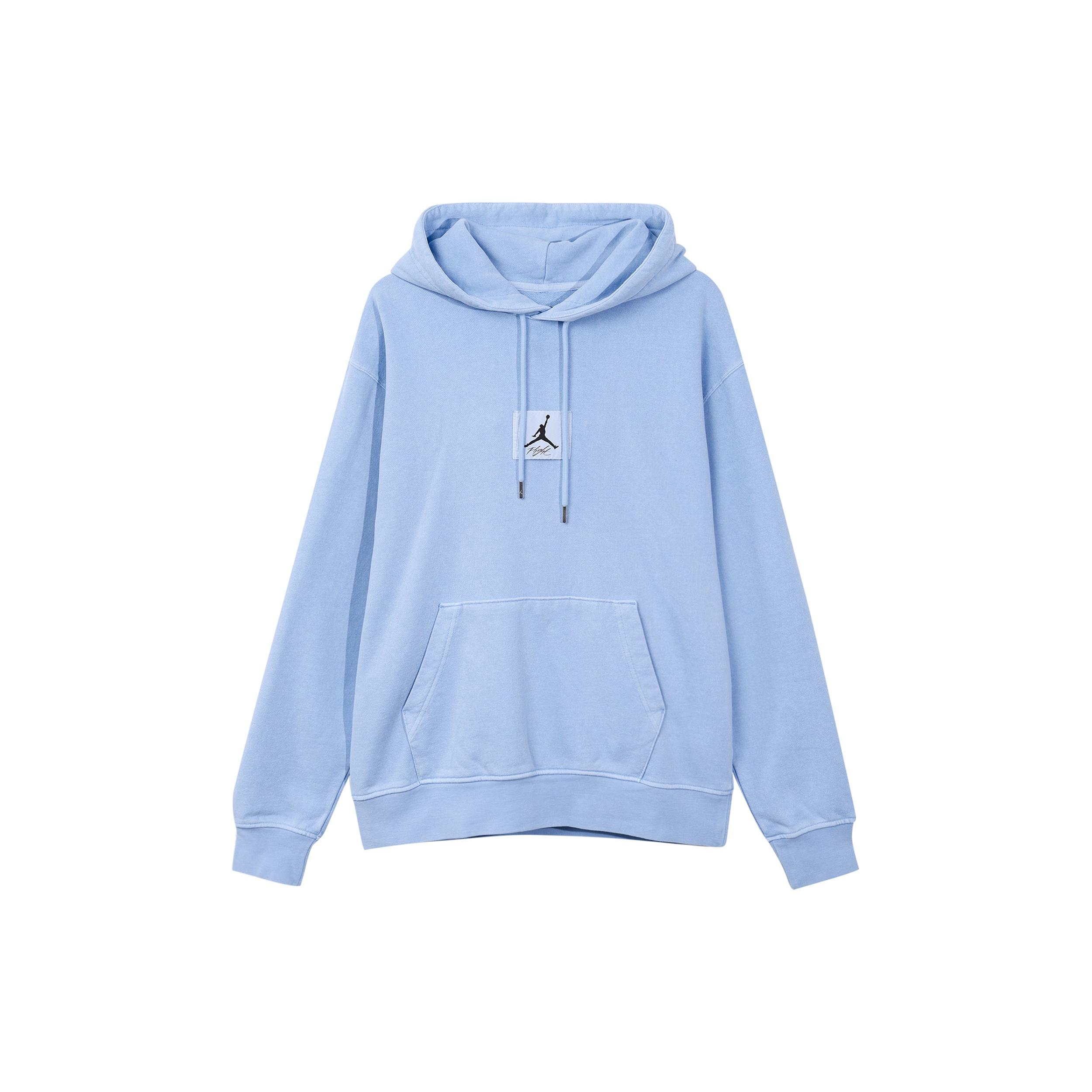 Air Jordan Logo Hoodie Baby Blue White Men s FB7291-425 M