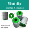 Double Row Nylon Support Wheel for Conveyor Systems