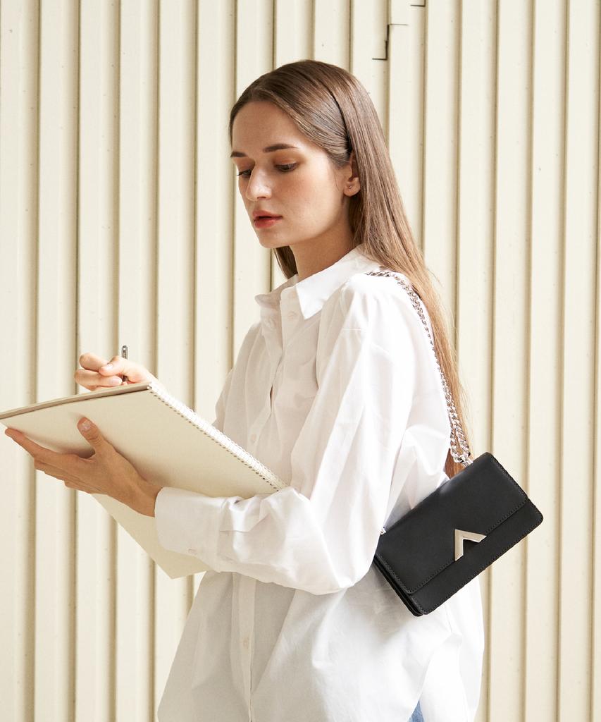 Valluat Edero Mini Silver Bag_Black