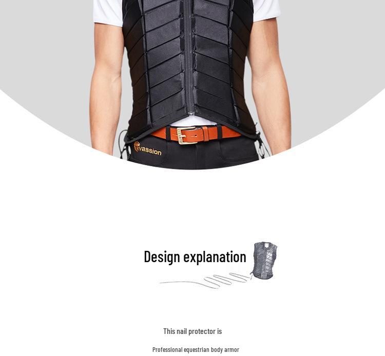 Adult Unisex Spliced Equestrian Riding Vest