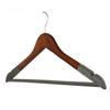5pc Wooden Vintage Velvet Clothes Hangers,Solid Non-Marking Clothing Rack,Household Wardrobe Hanging for Adults,Pants,Camisole