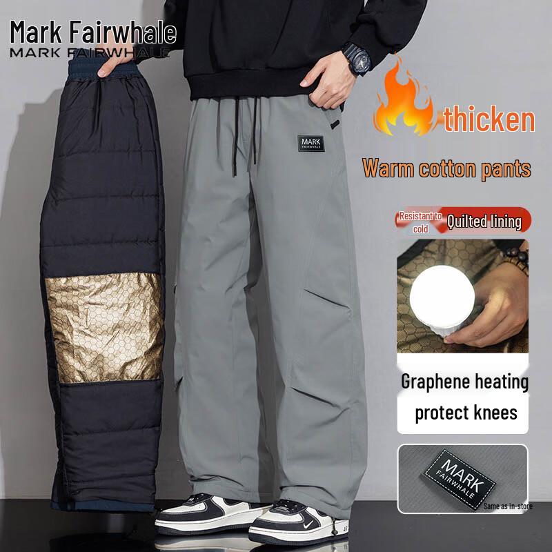 

Mark Fairwell Men s Winter Warm Relaxed Straight-Leg Pants 6XL