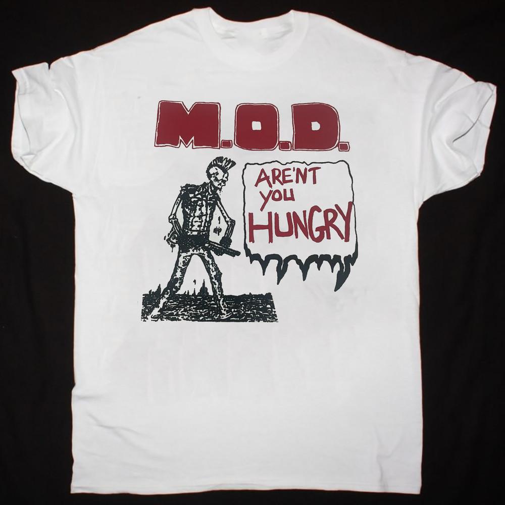 

M.O.D. Band White On Stage T-Shirt Cotton Unisex S-234XL Unisex T-Shirt XXL