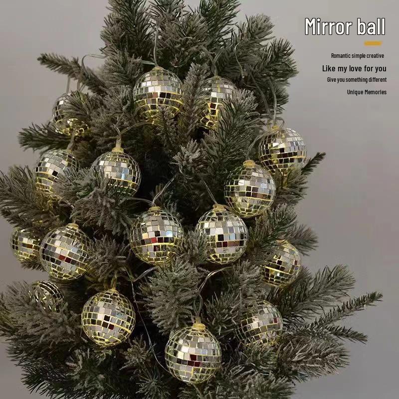 LED Lens Ball String Lights for Festivals & Parties - Disco and Christmas Decorations