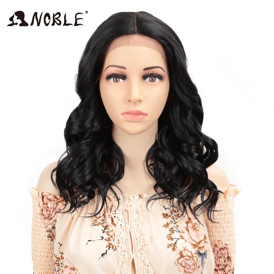Noble Lace Front Wig 20 Inch Curly Wavy Wig Ombre Blonde Wig Synthetic Lace Wigs For Women Lace Wig For Black Women Cosplay Wig