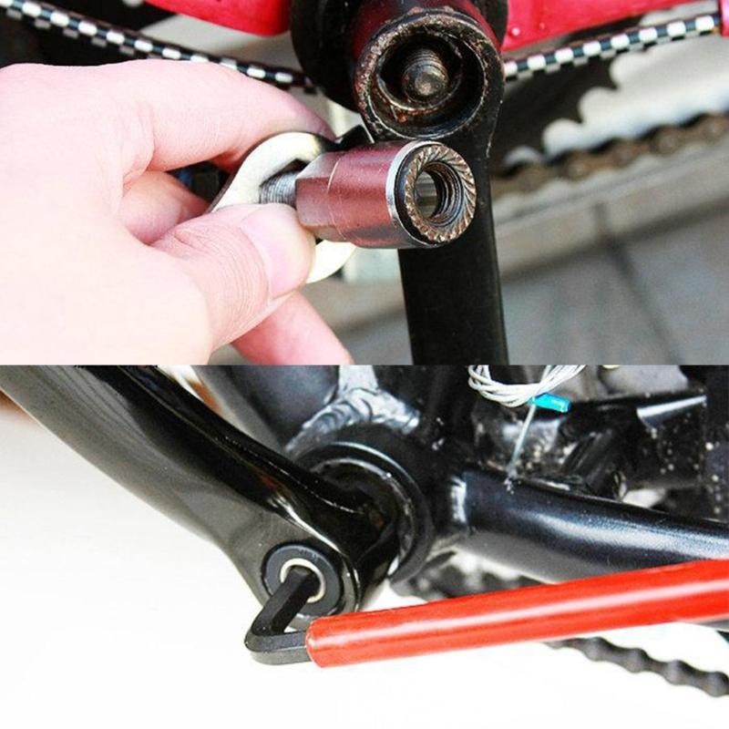Heavy Type Bicycles Cranks Arm Puller Removal Tool Mountain Bike Bottom Brackets for Road Mountain Bike Pedals Removal