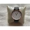 Used Daniel Wellington Watch Black Leather Women's Men's