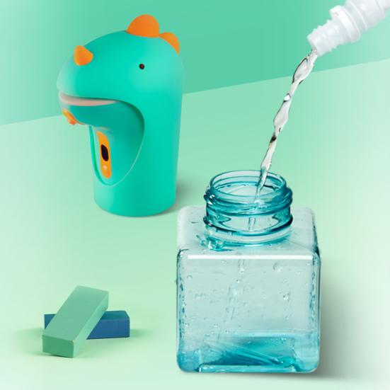 Seifenspender Automatischer Schaum-Handseifenspender Entenform Berührungslos Schnelles Dosieren 0,25s Wiederaufladbar Badezimmer-Seifenspender