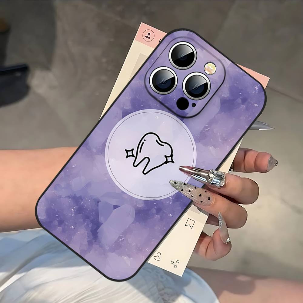 The Dentist Tooth Phone Case For IPhone 17 16 15 14 13 12 11 PRO MAX PLUS Mini TPU Soft To Skin-friendly Case