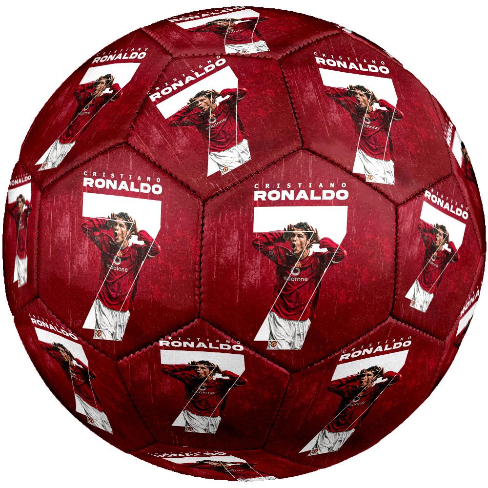 Ronaldo's Legacy Soccer Soccer Ball Size 5 Football Machine-Stitched Indoor/Outdoor Universal Football Perfect Gift for Sports Enthusiasts