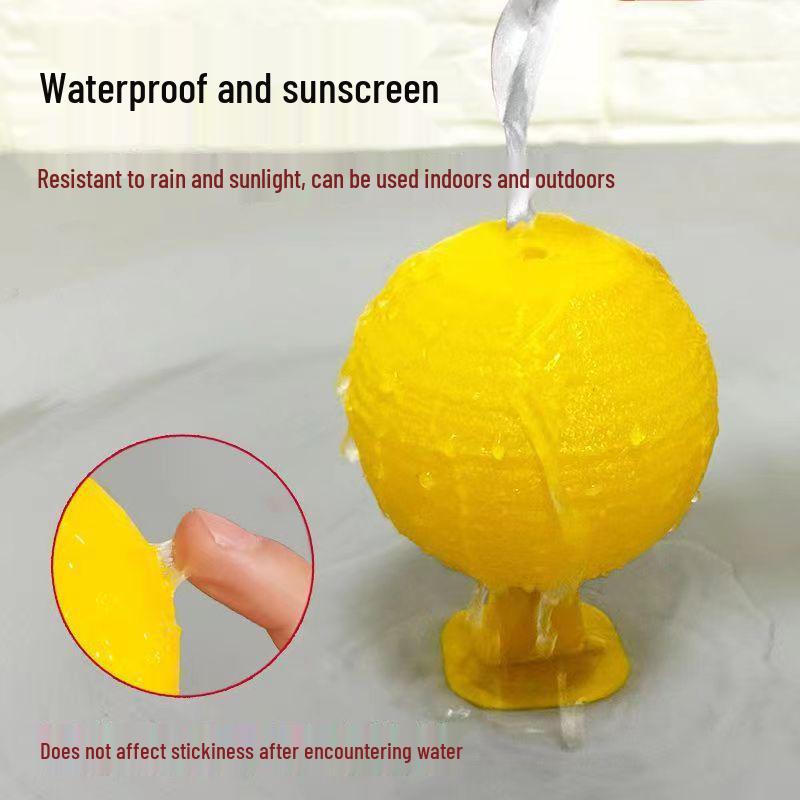 Vertical Sticky Fruit Fly Trap Ball for Kitchens and Fruit Shops