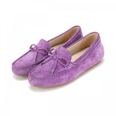 Leather Suede Driving Women S Loafer Bbj123pr