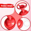 Car Button Cover Interior Decoration Accessories Metal Protector