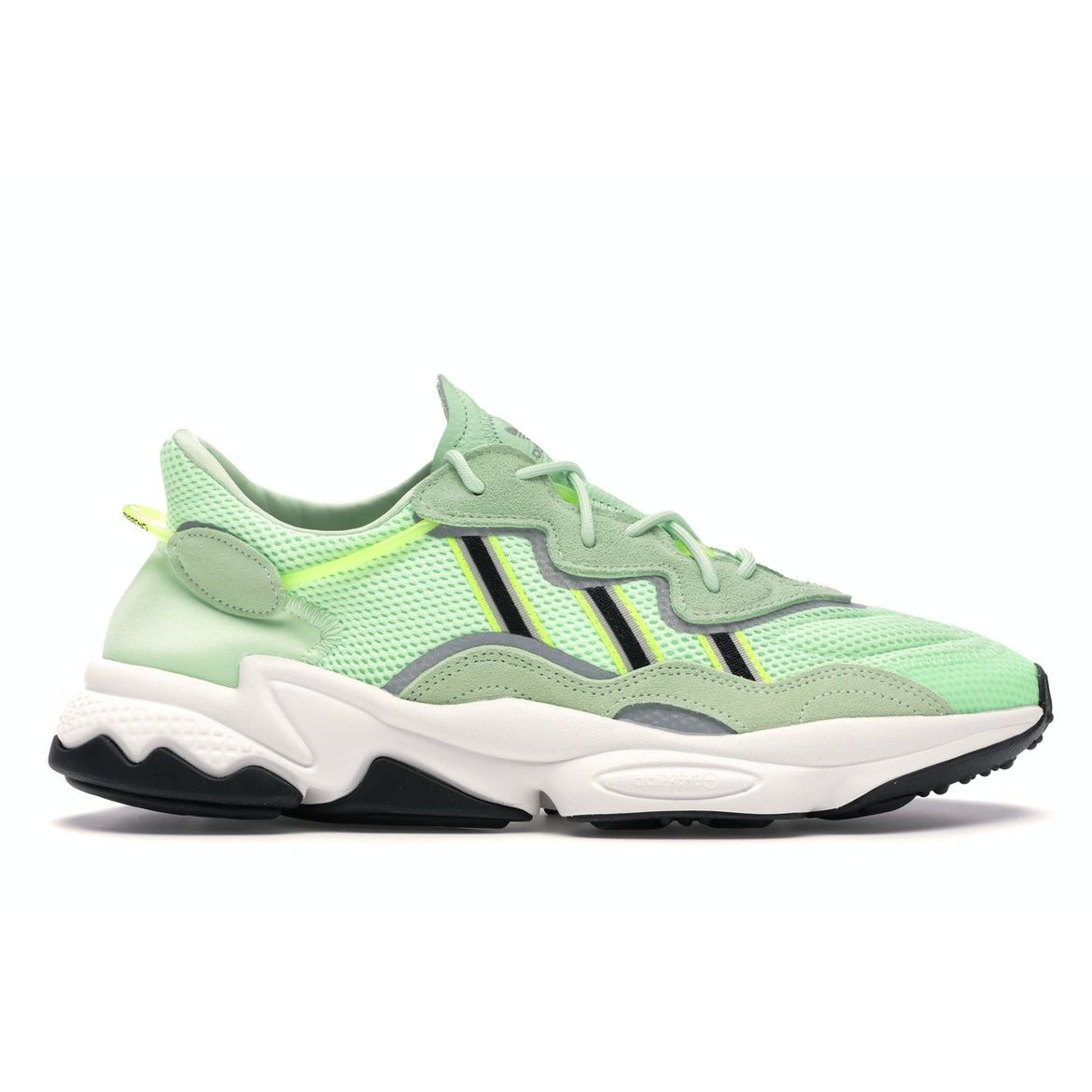 

Кроссовки унисекс adidas Ozweego Glow Green Core-Black Solar-Yellow EE6466