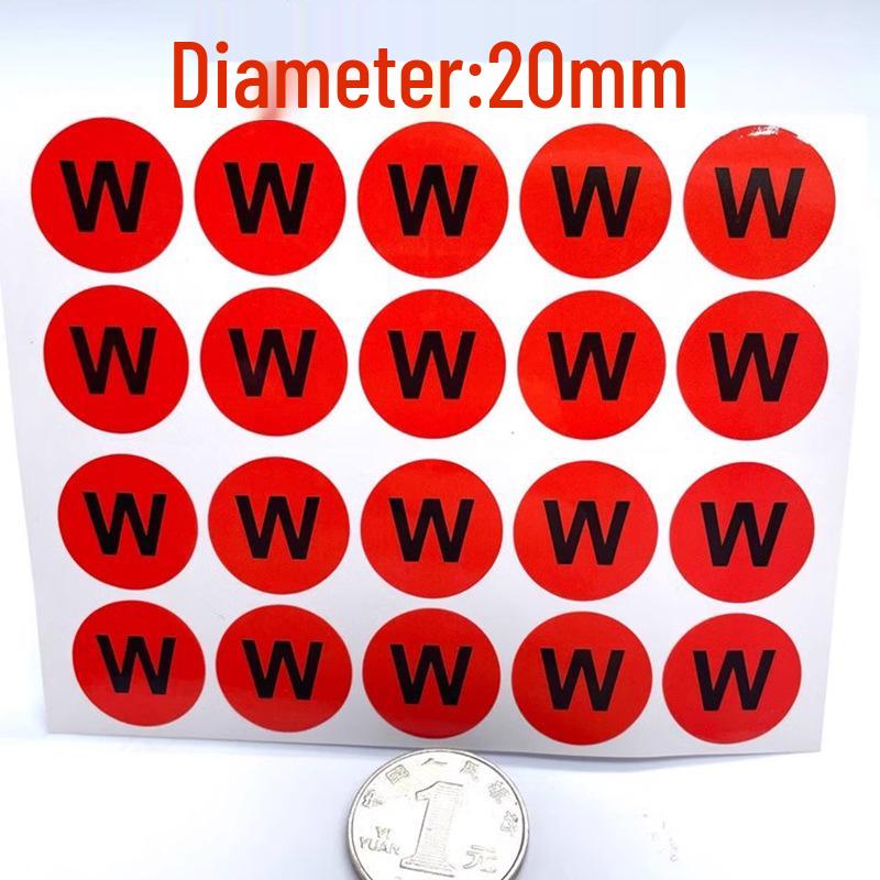 Самоклеящиеся наклейки 2 см для идентификации фазного и нулевого проводов (электрический заземляющий провод)