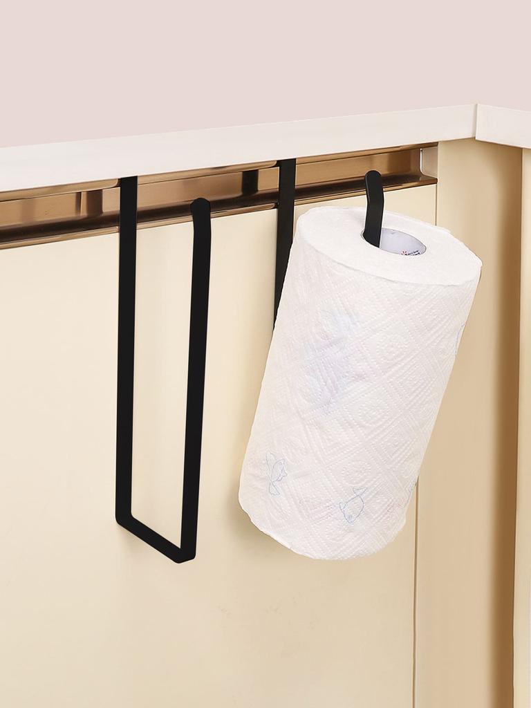 Papierrollenhalter Handtuchhalter Hängeregal Badezimmer Lagerung Wc Rack Home Küche Tissue Accessoriy Wandständer Aufhänger Küche