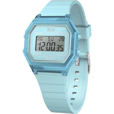 Ice Watch ICE Digit Retro Sky Blue Clear Small 32mm Unisex Wristwatch