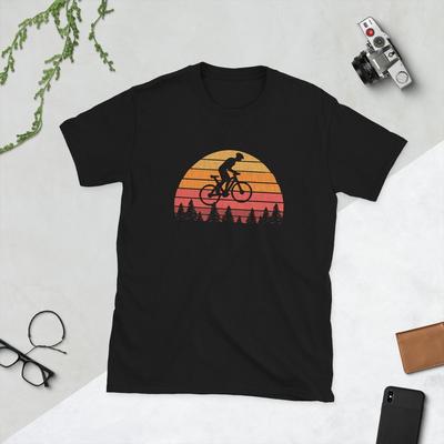 Mountain Bike Distressed MTB Cycling