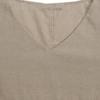 Autumn Solid Cotton and Linen Casual Shirt Women V-neck Pleated Lantern Sleeve Plus Size Blouse Women Tops Fashion Elegant Vintage Lady Shirts 24688