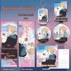 Natsume's Book of Friends Nyanko-sensei Keychain and Bookmark Set