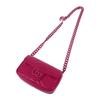 Gucci 699757 Shoulder Bag Fusha Pink Leather Women