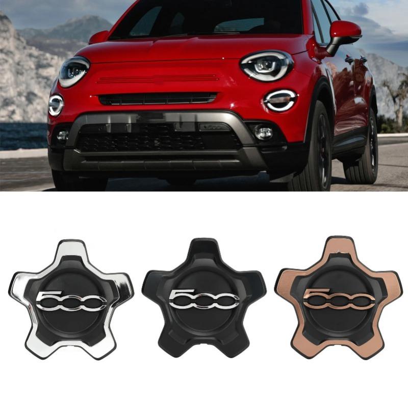Car Center Wheel Hub Cap Cover Plastic 735668196 Strong Sealing Rust Proof Replacement For  500X 334 2014 To 2023
