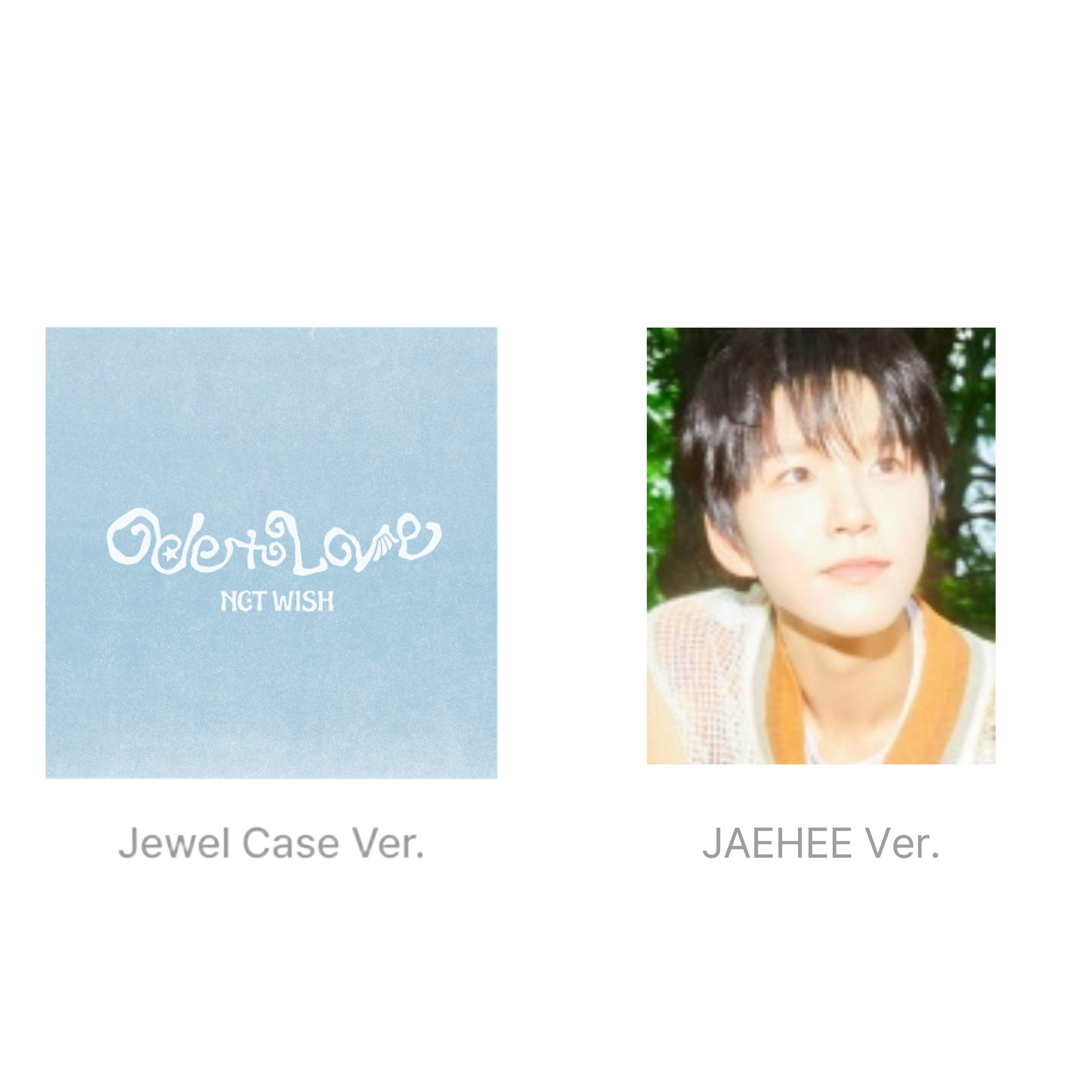 

[ПЕРЕДЗАМОВЛЕННЯ] NCT WISH Перший альбом [Ode to Love] (Усі версії) Jewel Case – JAEHEE