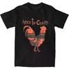 Hahn Sonnenuntergang T-Shirt Sommer Alice in Chains Unisex Schwarzes T-Shirt Größe S-5XL