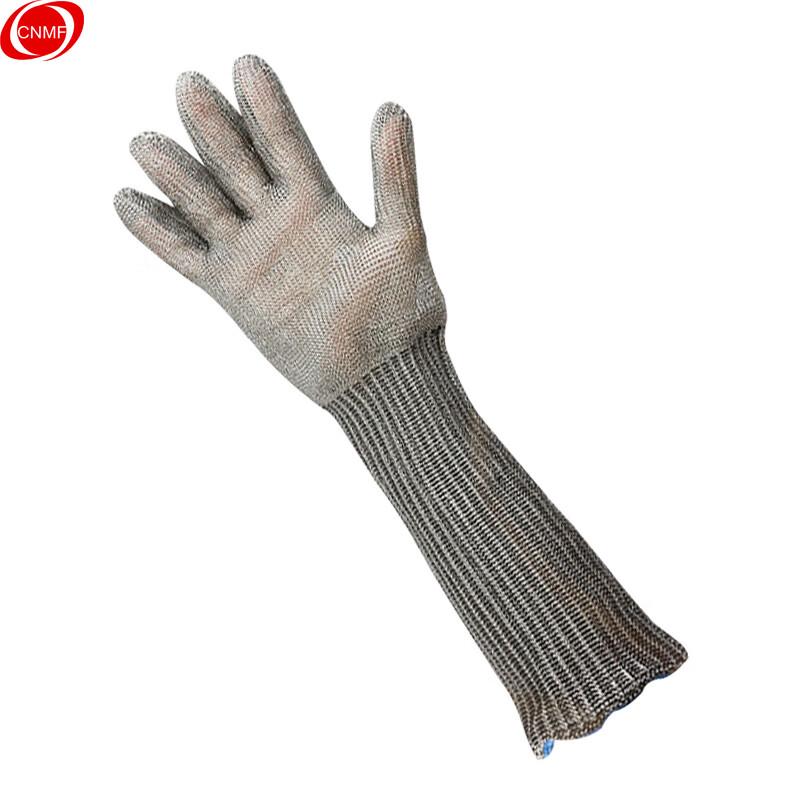 CNMF BP Level 5 Stainless Steel Cut-Resistant Ambidextrous Glove Long