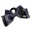 Blueberry Filling Korean Plaid Bow Claw Hair Clip for Women - Versatile Updo & Ear Covering Styling Clip