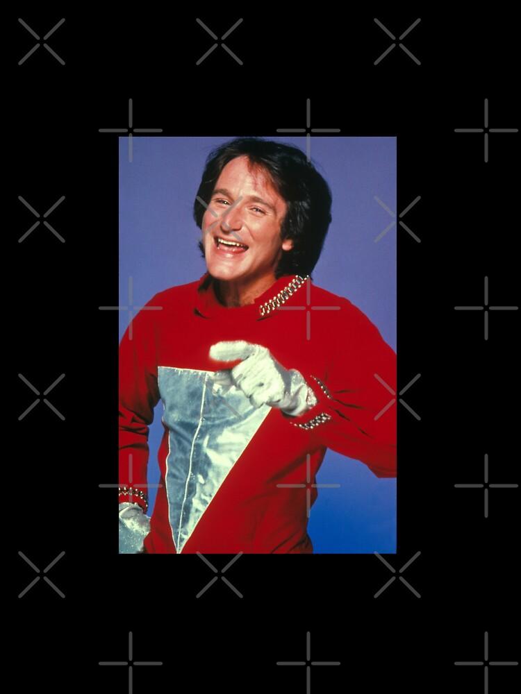 Mork From Ork Robin Williams Mork and Mindy Poster Oversized Unisex T-Shirt