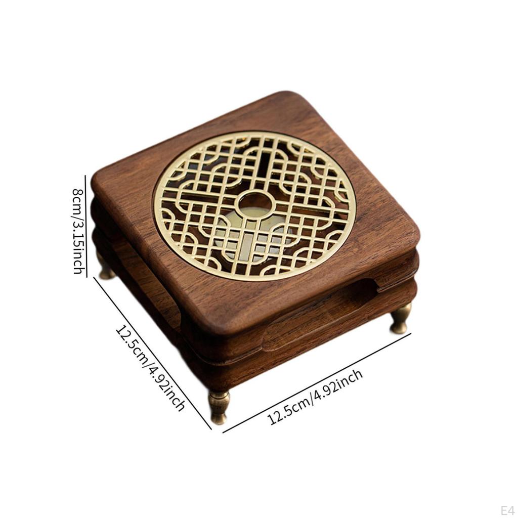 Svícenový ohřívač čajové konvice pro čajovou soupravu a šálek kávy