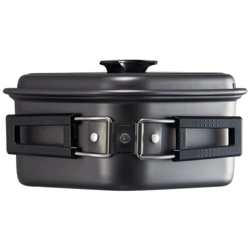 Skater Aluminum Square One Hand Pot Ramen Cooker 1.2L Outdoor Camping LiveL in Nature ANC1-A