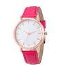 Elegant Ladies Leather Strap Quartz Wristwatch Girl Bracelet Watch Gifts for Woman