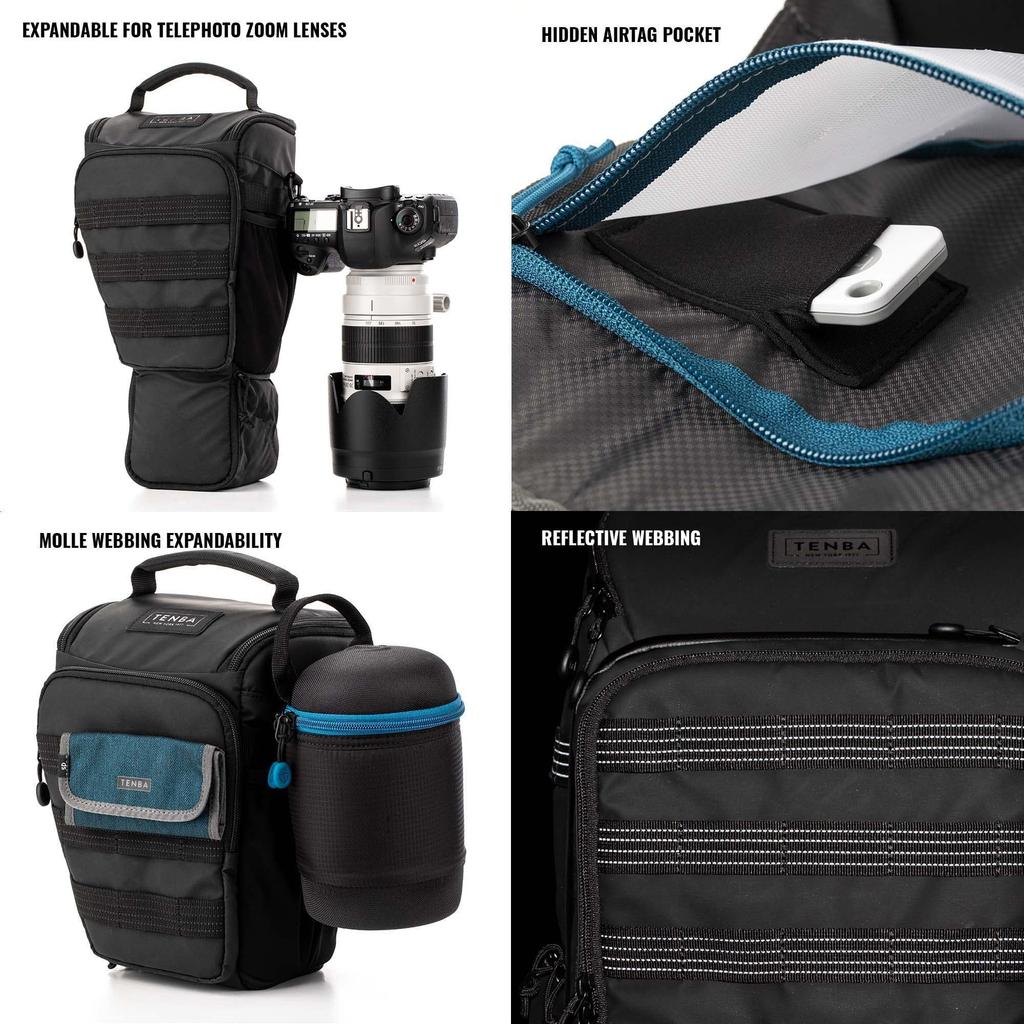 TENBA Camera Bag for AXIS V2 In Multicam Black (V637-751)