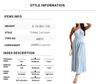 2026 New European and American Cross-border Women's Leisure Vacation Style Elegant Striped Neck Strap Backless Long Dress