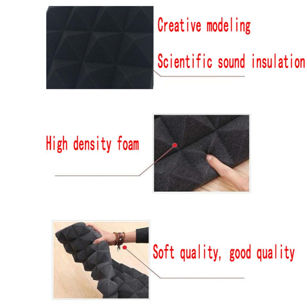 12PCS Couleur Mixte Noir et Rouge Jouet d'Intérieur Salle de Jeux Éponge Pratique Insonorisée